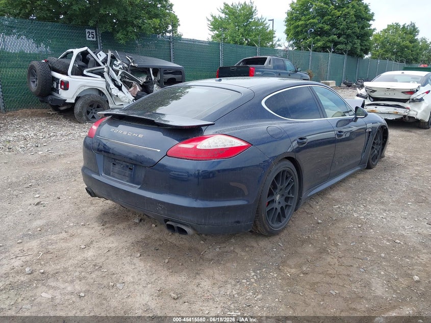 2011 Porsche Panamera VIN WP0AB2A75BL061898 IAAI salvage auction — FRONT END, Salvage (Pennsylvania), sold $2,950 on 2026-07-24 (photo 4)