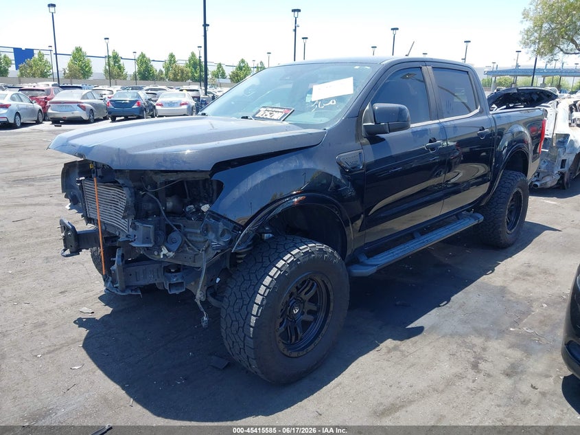 2020 Ford Ranger VIN 1FTER4EHXLLA06361 IAAI salvage auction — FRONT END, Salvage Title, sold $7,300 on 2026-07-12 (photo 2)