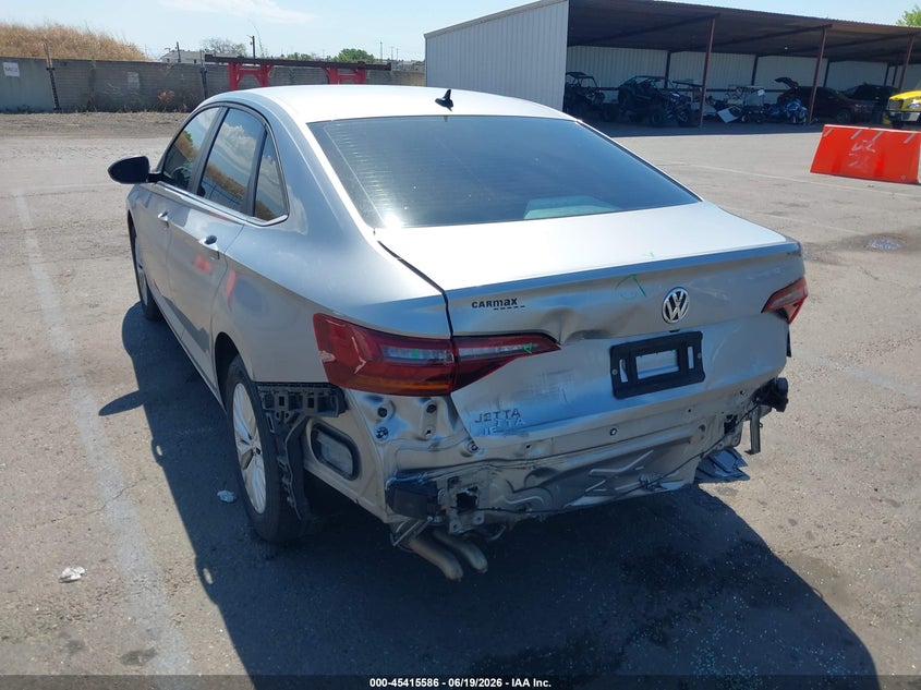 2019 Volkswagen Jetta VIN 3VWCB7BU3KM183259 IAAI salvage auction — REAR END, Salvage Title, sold $4,500 on 2026-08-02 (photo 3)