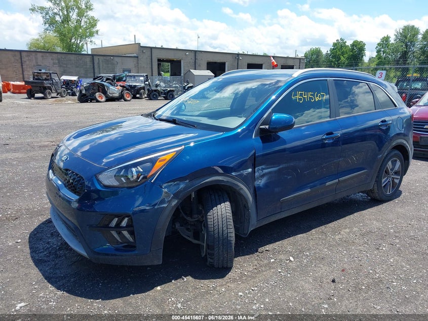 2020 Kia Niro VIN KNDCB3LC7L5422417 IAAI salvage auction — LEFT FRONT, Salvage Title, sold $6,100 on 2026-08-01 (photo 2)