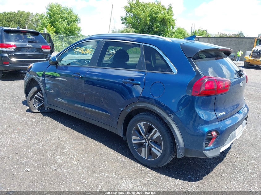 2020 Kia Niro VIN KNDCB3LC7L5422417 IAAI salvage auction — LEFT FRONT, Salvage Title, sold $6,100 on 2026-08-01 (photo 3)