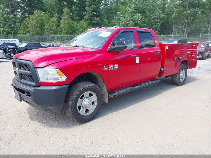 2018 Ram 3500 VIN 3C7WRCBL8JG293543 IAAI salvage auction — SIDE, Clear (Massachusetts), sold $13,000 on 2026-07-31 (photo 2)
