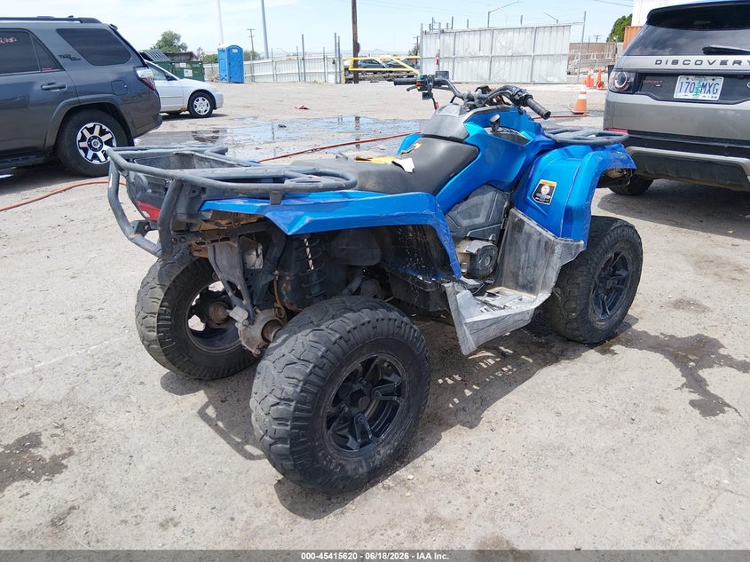 2022 Can-am/ brp Outlander VIN 3JBLPAT45NJ001277 IAAI salvage auction — FRONT END, Salvage (New Mexico), sold $25 on 2026-07-29 (photo 3)