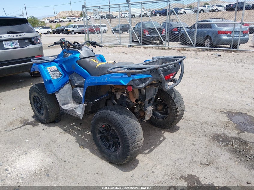 2022 Can-am/ brp Outlander VIN 3JBLPAT45NJ001277 IAAI salvage auction — FRONT END, Salvage (New Mexico), sold $25 on 2026-07-29 (photo 4)