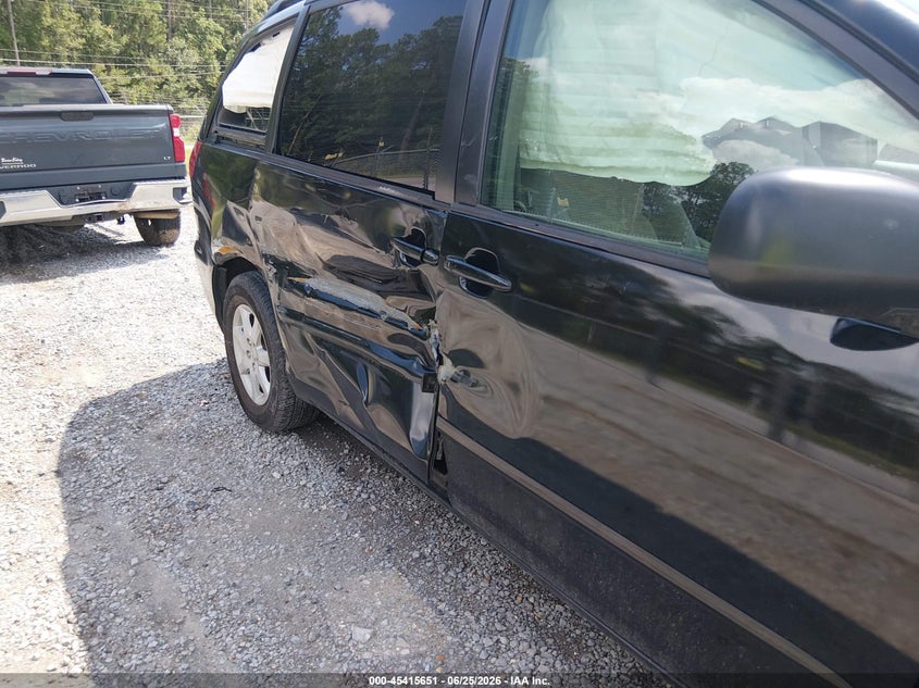 2008 Toyota Sienna VIN 5TDZK23C78S139425 IAAI salvage auction — RIGHT SIDE, Salvage (Mississippi), sold $500 on 2026-07-17 (photo 6)