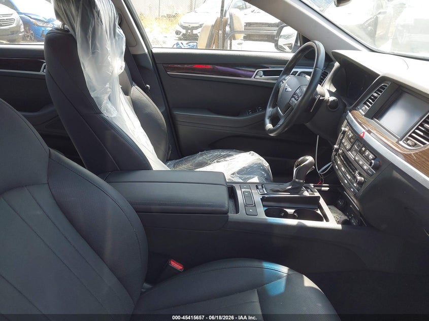 2017 Genesis G80 VIN KMHGN4JE3HU183797 IAAI salvage auction — RIGHT FRONT, Salvage Title, sold $750 on 2026-07-15 (photo 5)