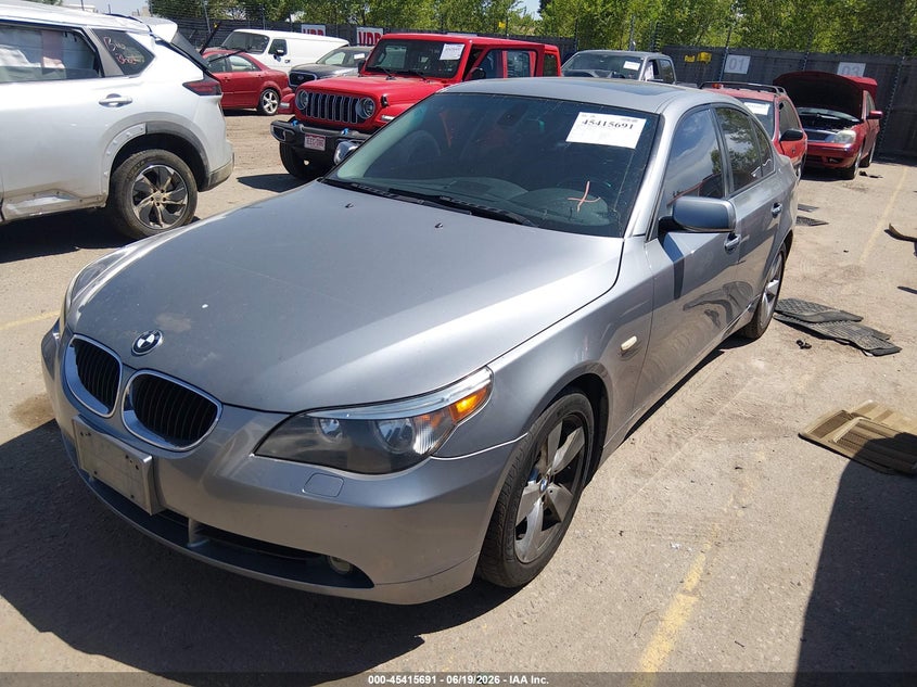 2006 BMW 5er VIN WBANF33536CB86685 IAAI salvage auction — NORMAL WEAR, Clear (Colorado), sold $300 on 2026-07-07 (photo 2)