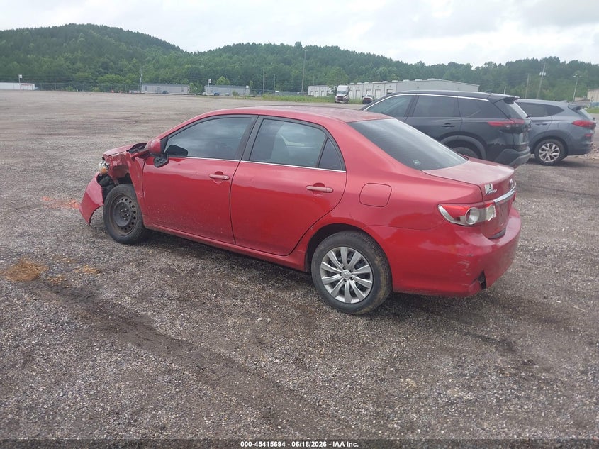 2013 Toyota Corolla VIN 5YFBU4EE2DP155475 IAAI salvage auction — NORMAL WEAR, Clear (Alabama), sold $900 on 2026-07-29 (photo 3)
