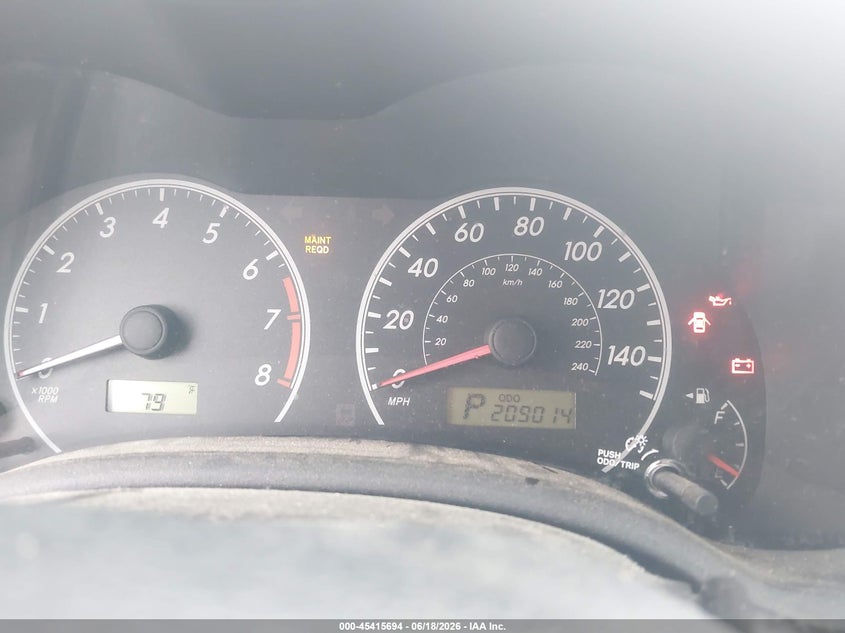 2013 Toyota Corolla VIN 5YFBU4EE2DP155475 IAAI salvage auction — NORMAL WEAR, Clear (Alabama), sold $900 on 2026-07-29 (photo 7)