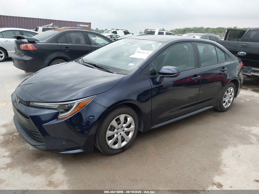 2025 Toyota Corolla VIN 5YFB4MDE7SP281670 IAAI salvage auction — WATER/FLOOD, Salvage (Texas), sold $10,100 on 2026-07-16 (photo 2)