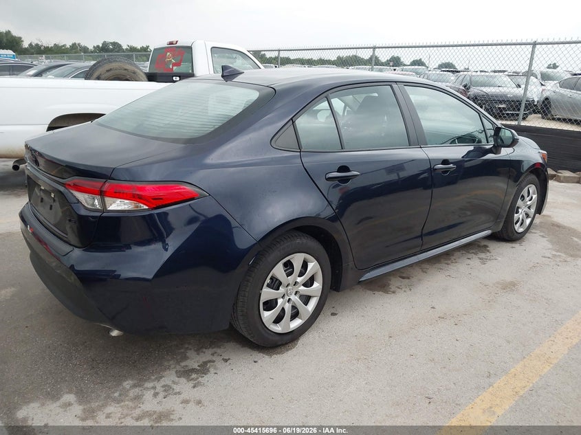 2025 Toyota Corolla VIN 5YFB4MDE7SP281670 IAAI salvage auction — WATER/FLOOD, Salvage (Texas), sold $10,100 on 2026-07-16 (photo 4)