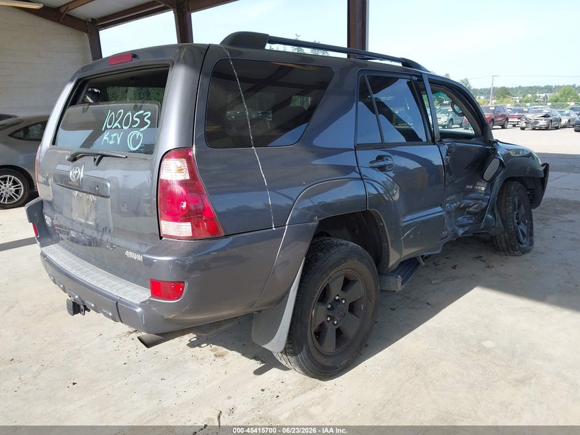 2003 Toyota 4runner VIN JTEBU14R830014594 IAAI salvage auction — SIDE, Bill Of Sale (Washington), sold $1,350 on 2026-07-29 (photo 4)