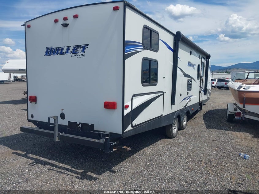 2018 Keystone rv Bullet VIN 4YDT28720JX435328 IAAI salvage auction — REAR END, Bill Of Sale (Washington), sold $7,050 on 2026-07-08 (photo 4)