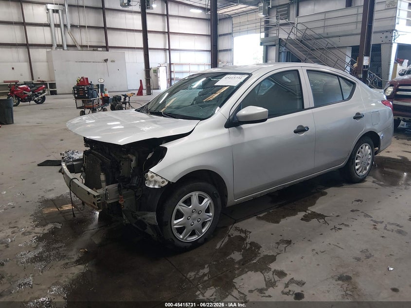 2016 Nissan Versa VIN 3N1CN7AP1GL912610 IAAI salvage auction — FRONT END, Salvage (Idaho), sold $200 on 2026-07-10 (photo 2)