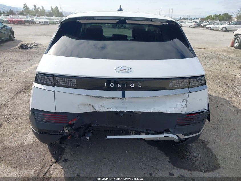 2022 Hyundai Ioniq 5 VIN KM8KM4AE0NU053047 IAAI salvage auction — REAR END, Salvage (California), sold $10,800 on 2026-07-09 (photo 6)