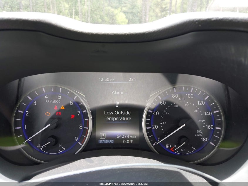 2014 Infiniti Q50 VIN JN1BV7AP5EM683203 IAAI salvage auction — LEFT FRONT, Salvage (Virginia), sold $3,450 on 2026-07-09 (photo 7)
