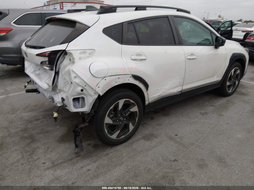 2024 Subaru Xv VIN 4S4GUHN64R3766707 IAAI salvage auction — REAR END, Salvage (California), sold $8,600 on 2026-07-05 (photo 4)