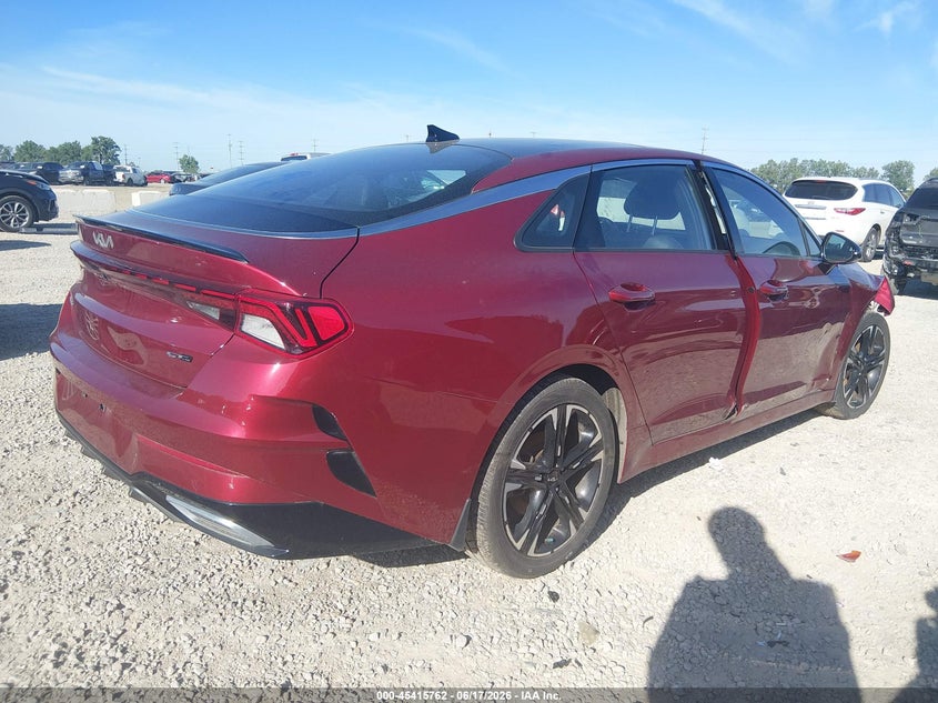 2022 Kia K5 VIN 5XXG64J21NG124708 IAAI salvage auction — NORMAL WEAR, Salvage (Ohio), sold $3,275 on 2026-07-08 (photo 4)