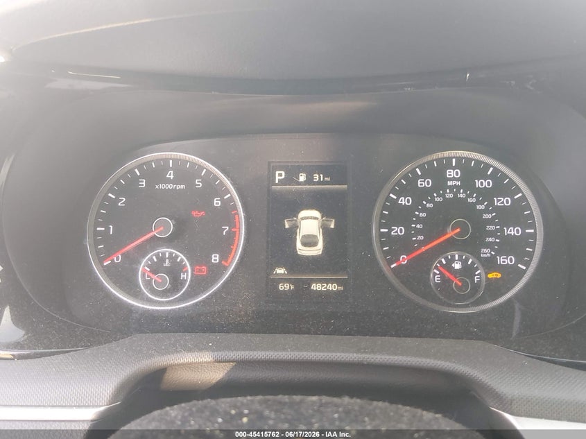 2022 Kia K5 VIN 5XXG64J21NG124708 IAAI salvage auction — NORMAL WEAR, Salvage (Ohio), sold $3,275 on 2026-07-08 (photo 7)