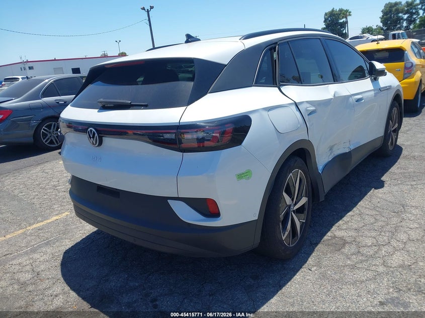 2023 Volkswagen Id.4 VIN 1V25MPE83PC026343 IAAI salvage auction — RIGHT REAR, Salvage Title, sold $12,250 on 2026-08-31 (photo 4)