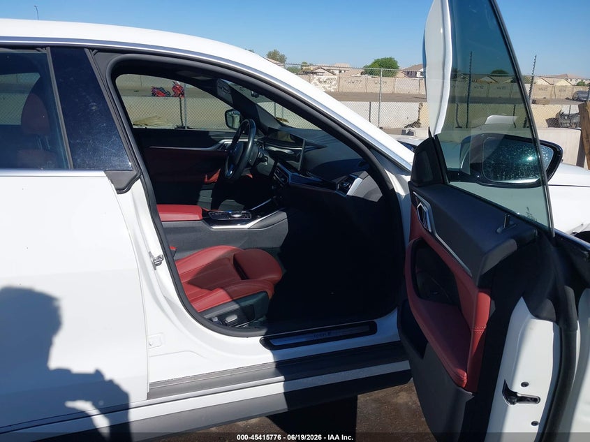 2023 BMW I4 VIN WBY73AW04PFR01378 IAAI salvage auction — RIGHT FRONT, Salvage Title, sold $12,500 on 2026-08-01 (photo 5)