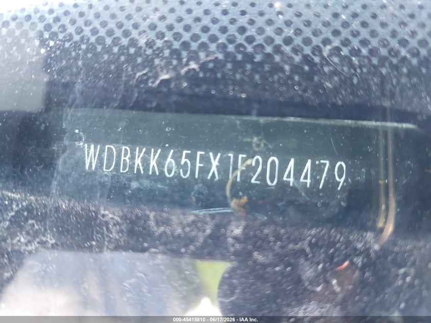 2001 Mercedes-benz Slk-class VIN WDBKK65FX1F204479 IAAI salvage auction — NORMAL WEAR, Salvage Title - Dealer (California), sold $300 on 2026-07-13 (photo 9)