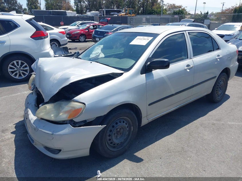 2003 Toyota Corolla VIN 1NXBR38EX3Z148908 IAAI salvage auction — FRONT END, Salvage (California), sold $275 on 2026-07-09 (photo 2)