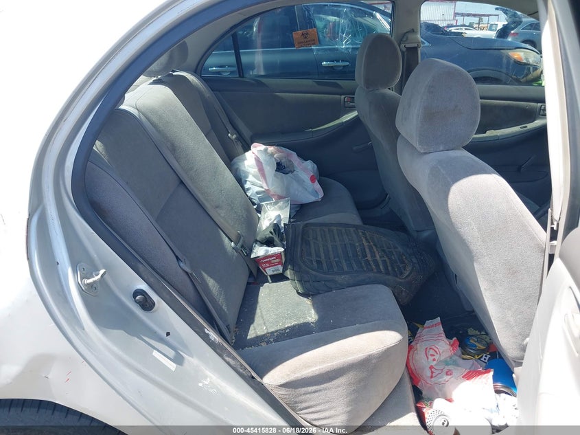 2003 Toyota Corolla VIN 1NXBR38EX3Z148908 IAAI salvage auction — FRONT END, Salvage (California), sold $275 on 2026-07-09 (photo 8)