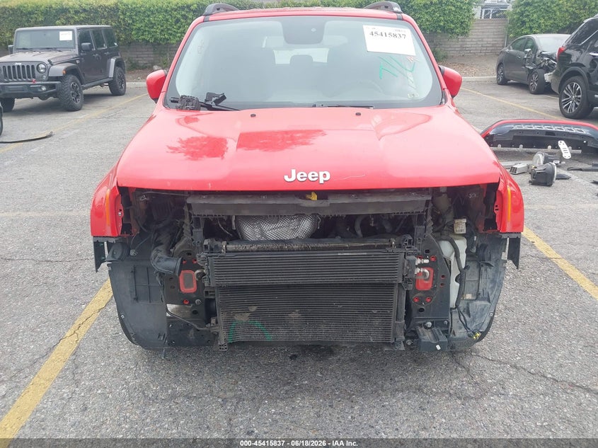 2015 Jeep Renegade VIN ZACCJBBT2FPB34699 IAAI salvage auction — FRONT END, Salvage Title, sold $850 on 2026-07-16 (photo 6)
