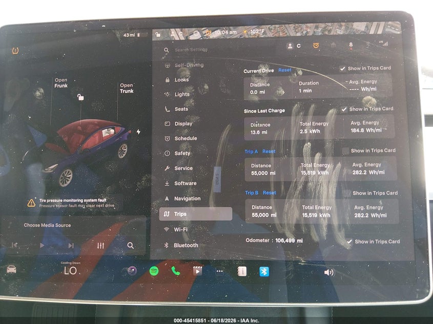 2021 Tesla Model 3 VIN 5YJ3E1EA0MF983050 IAAI salvage auction — FRONT END, Salvage Title, sold $7,600 on 2026-07-31 (photo 7)
