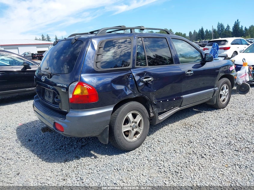 2004 Hyundai Santa fe VIN KM8SC73E84U724397 IAAI salvage auction — RIGHT SIDE, Bill Of Sale (Washington), sold $300 on 2026-07-08 (photo 4)