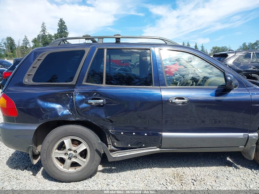 2004 Hyundai Santa fe VIN KM8SC73E84U724397 IAAI salvage auction — RIGHT SIDE, Bill Of Sale (Washington), sold $300 on 2026-07-08 (photo 6)