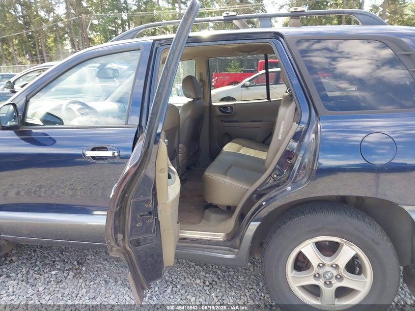 2004 Hyundai Santa fe VIN KM8SC73E84U724397 IAAI salvage auction — RIGHT SIDE, Bill Of Sale (Washington), sold $300 on 2026-07-08 (photo 8)