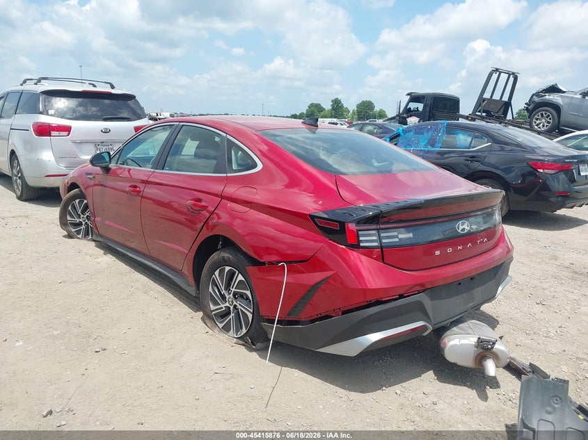 2026 Hyundai Sonata VIN KMHL24JJ9TA156943 IAAI salvage auction — FRONT END, Enterprise Vehicles Clear Only (Arkansas), sold $9,050 on 2026-07-08 (photo 3)