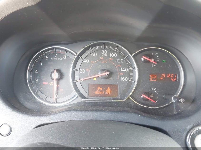 2011 Nissan Maxima VIN 1N4AA5AP0BC840846 IAAI salvage auction — NORMAL WEAR, Clear (Texas), sold $375 on 2026-07-09 (photo 7)