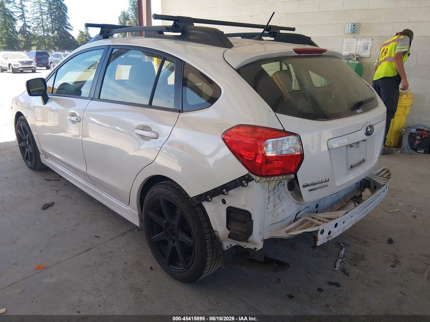 2013 Subaru Impreza VIN JF1GPAL68D2870739 IAAI salvage auction — REAR END, Bill Of Sale (Washington), sold $1,350 on 2026-07-05 (photo 3)