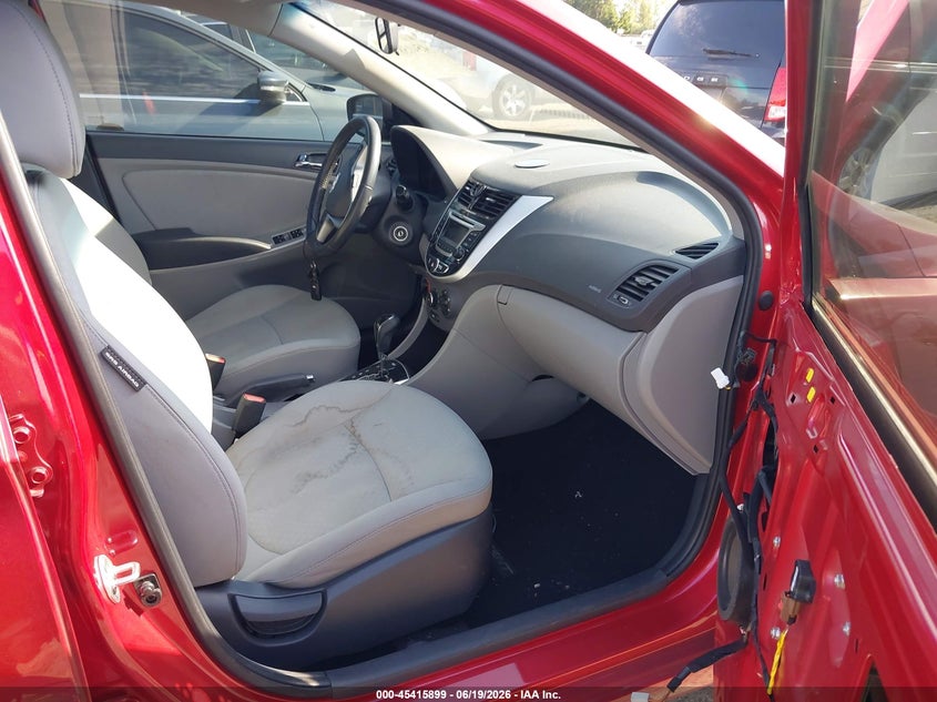 2014 Hyundai Accent VIN KMHCU5AE0EU182772 IAAI salvage auction — RIGHT SIDE, Bill Of Sale (Washington), sold $575 on 2026-07-08 (photo 5)