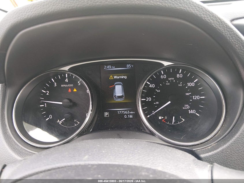 2015 Nissan Rogue VIN KNMAT2MV3FP504152 IAAI salvage auction — NORMAL WEAR, Clear (New Jersey), sold $625 on 2026-08-22 (photo 7)