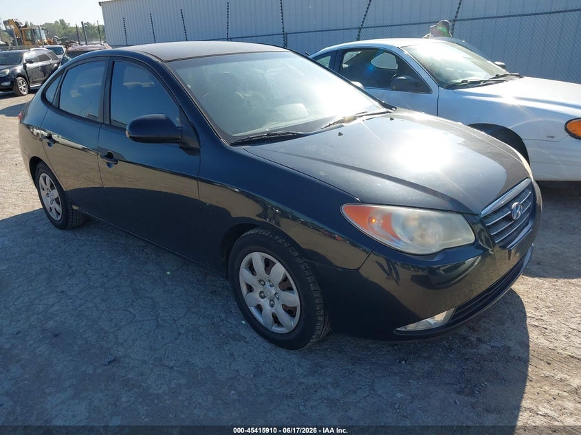 2008 Hyundai Elantra VIN KMHDU46D08U482377 IAAI salvage auction — NORMAL WEAR, Clear - Public Restricted (Oklahoma), sold $225 on 2026-07-14 (photo 1)