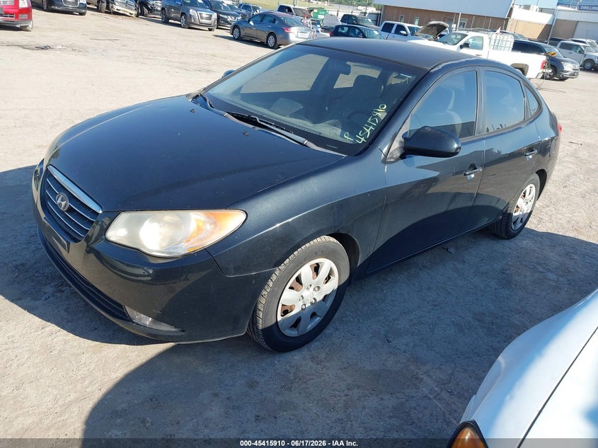 2008 Hyundai Elantra VIN KMHDU46D08U482377 IAAI salvage auction — NORMAL WEAR, Clear - Public Restricted (Oklahoma), sold $225 on 2026-07-14 (photo 2)