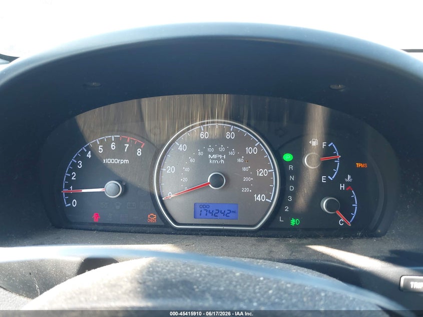 2008 Hyundai Elantra VIN KMHDU46D08U482377 IAAI salvage auction — NORMAL WEAR, Clear - Public Restricted (Oklahoma), sold $225 on 2026-07-14 (photo 7)