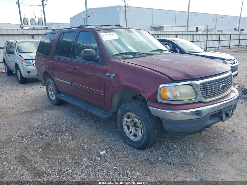 2000 Ford Expedition VIN 1FMPU16L5YLA98569 IAAI salvage auction — NORMAL WEAR, Original (Texas), sold $225 on 2026-07-09 (photo 1)