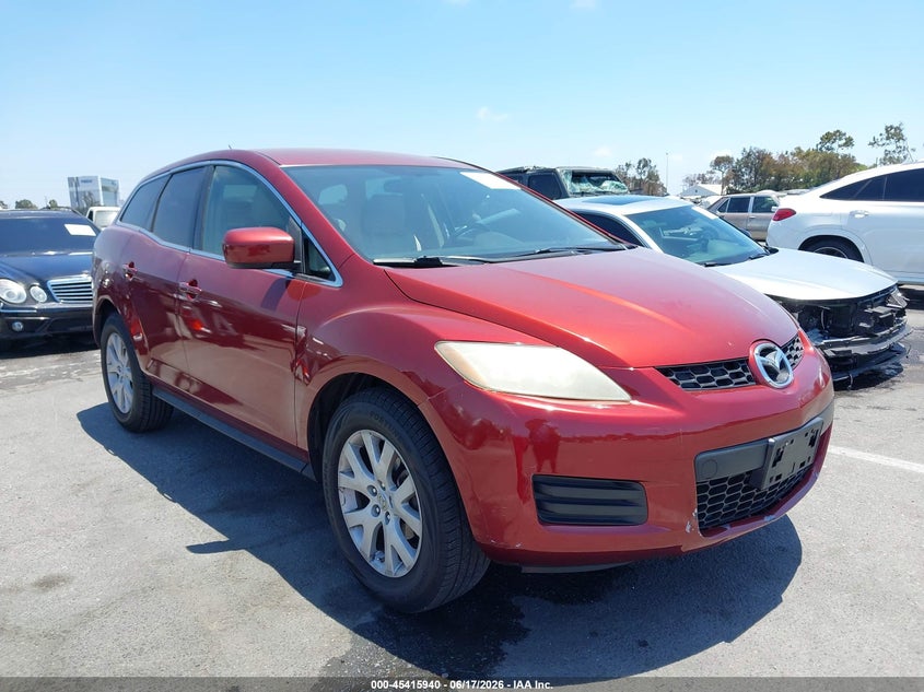 2009 Mazda Cx-7 VIN JM3ER29L590218010 IAAI salvage auction — LEFT SIDE, Salvage (California), sold $200 on 2026-07-23 (photo 1)