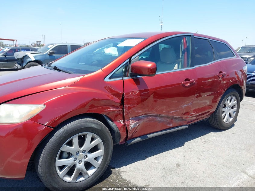 2009 Mazda Cx-7 VIN JM3ER29L590218010 IAAI salvage auction — LEFT SIDE, Salvage (California), sold $200 on 2026-07-23 (photo 6)