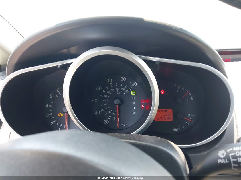2009 Mazda Cx-7 VIN JM3ER29L590218010 IAAI salvage auction — LEFT SIDE, Salvage (California), sold $200 on 2026-07-23 (photo 7)