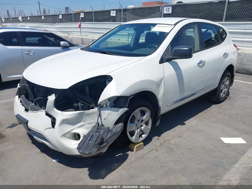 2014 Nissan Rogue VIN JN8AS5MT8EW100520 IAAI salvage auction — FRONT END, Salvage (California), sold $625 on 2026-07-22 (photo 2)