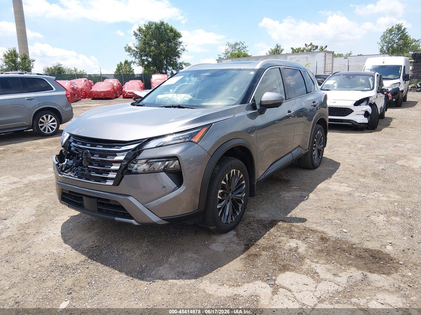 2025 Nissan Rogue VIN JN8BT3CB1SW411023 IAAI salvage auction — LEFT FRONT, Salvage Title, sold $10,800 on 2026-08-21 (photo 2)