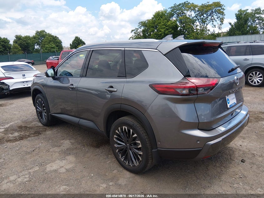 2025 Nissan Rogue VIN JN8BT3CB1SW411023 IAAI salvage auction — LEFT FRONT, Salvage Title, sold $10,800 on 2026-08-21 (photo 3)