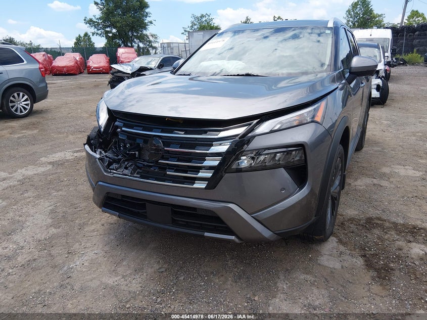 2025 Nissan Rogue VIN JN8BT3CB1SW411023 IAAI salvage auction — LEFT FRONT, Salvage Title, sold $10,800 on 2026-08-21 (photo 6)