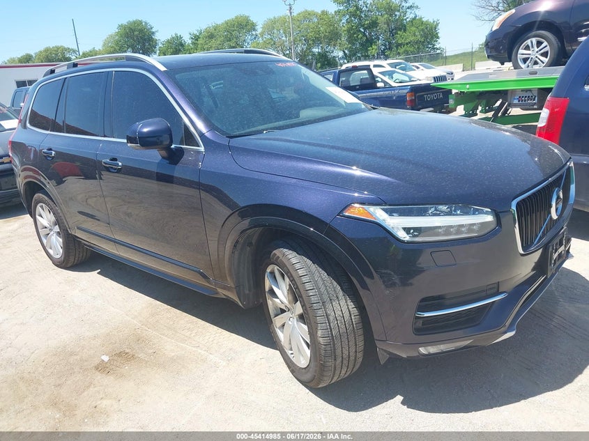 2016 Volvo Xc90 VIN YV4A22PK4G1077750 IAAI salvage auction — NORMAL WEAR, Certificate Of Title (Nebraska), sold $2,625 on 2026-07-30 (photo 1)